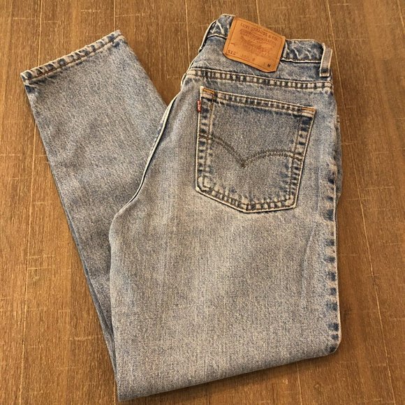 Levi’s 512 Slim Fit Tapered Leg Women’s Jeans Medium 1997 - Picture 1 of 11